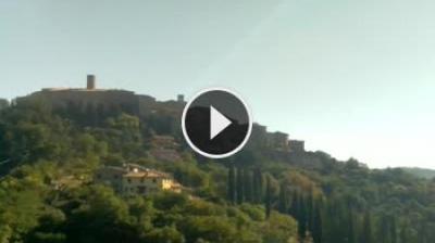 immagine della webcam nei dintorni di Marciano della Chiana: webcam Monte Santa Maria Tiberina