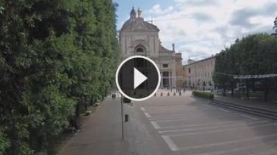 immagine della webcam nei dintorni di Gualdo Tadino: webcam Santa Maria degli Angeli