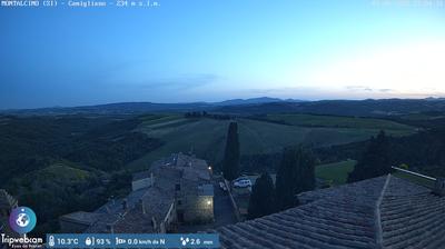 immagine della webcam nei dintorni di San Galgano: webcam Montalcino