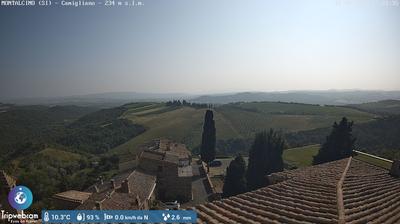 immagine della webcam nei dintorni di Roselle: webcam Montalcino