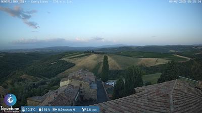 Preview delle webcam di Montalcino