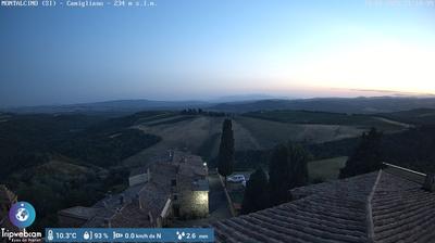 immagine della webcam nei dintorni di Marciano della Chiana: webcam Montalcino