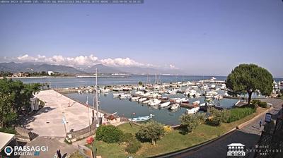 immagine della webcam nei dintorni di Tonfano: webcam Montemarcello