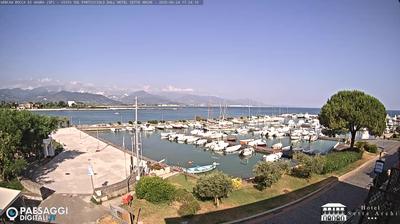 immagine della webcam nei dintorni di La Spezia: webcam Ameglia