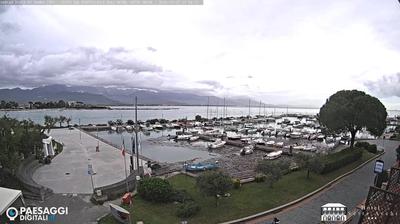 immagine della webcam nei dintorni di Riccò del Golfo di Spezia: webcam Ameglia