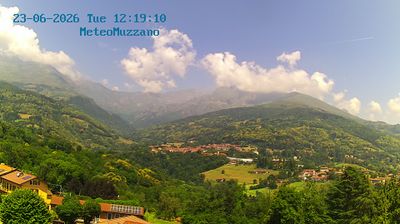 immagine della webcam nei dintorni di Issime: webcam Muzzano