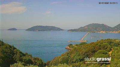 immagine della webcam nei dintorni di Riccò del Golfo di Spezia: webcam La Spezia