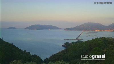 immagine della webcam nei dintorni di Bocca Di Magra: webcam Pitelli