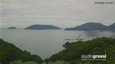 immagine della webcam nei dintorni di Lerici: webcam Pitelli