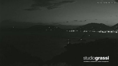 immagine della webcam nei dintorni di Riccò del Golfo di Spezia: webcam Pitelli
