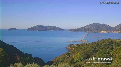 immagine della webcam nei dintorni di Le Grazie: webcam Pitelli