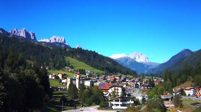 immagine della webcam nei dintorni di San Martino di Castrozza: webcam Soraga di Fassa