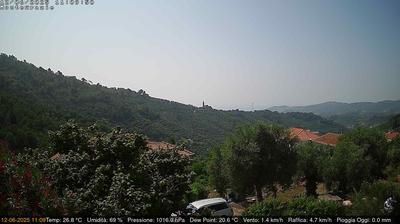 immagine della webcam nei dintorni di Pieve di Teco: webcam Dolcedo