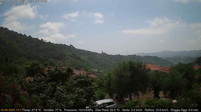 immagine della webcam nei dintorni di Borghetto d'Arroscia: webcam Dolcedo