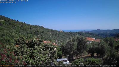 immagine della webcam nei dintorni di Triora: webcam Dolcedo