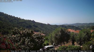 immagine della webcam nei dintorni di Bordighera: webcam Dolcedo