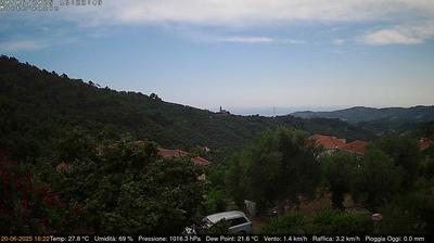 immagine della webcam nei dintorni di Bordighera: webcam Dolcedo