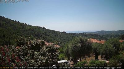 immagine della webcam nei dintorni di Vallecrosia: webcam Dolcedo