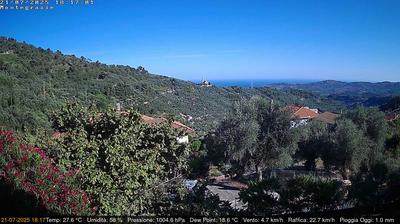 immagine della webcam nei dintorni di Andora: webcam Dolcedo