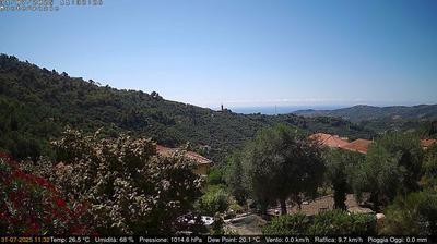 Preview delle webcam di Dolcedo
