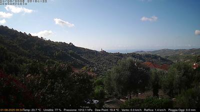 immagine della webcam nei dintorni di Diano Marina: webcam Dolcedo