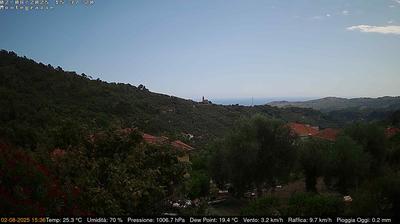 immagine della webcam nei dintorni di Marina Di Andora: webcam Dolcedo