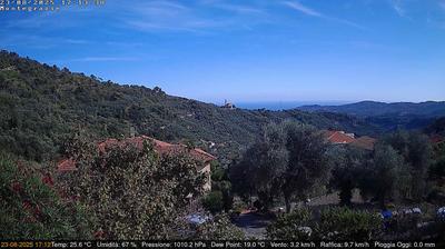 immagine della webcam nei dintorni di Badalucco: webcam Dolcedo