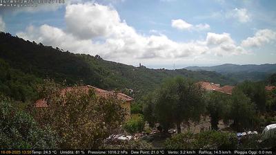 immagine della webcam nei dintorni di Vallecrosia: webcam Dolcedo