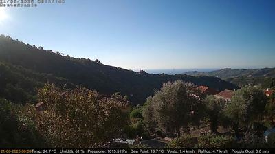 immagine della webcam nei dintorni di Bordighera: webcam Dolcedo