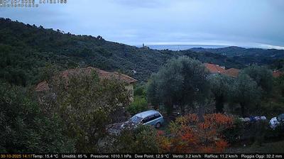 immagine della webcam nei dintorni di Diano Marina: webcam Dolcedo