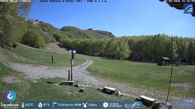 immagine della webcam nei dintorni di Brallo di Pregola: webcam Santo Stefano d'Aveto