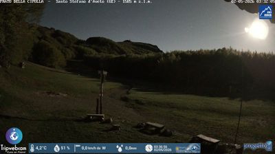 immagine della webcam nei dintorni di Brallo di Pregola: webcam Santo Stefano d'Aveto