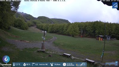 immagine della webcam nei dintorni di Ferriere: webcam Santo Stefano d'Aveto