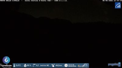 immagine della webcam nei dintorni di Favale di Malvaro: webcam Santo Stefano d'Aveto
