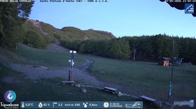 immagine della webcam nei dintorni di Farini: webcam Santo Stefano d'Aveto