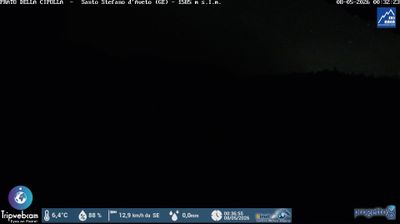 immagine della webcam nei dintorni di Bardi: webcam Santo Stefano d'Aveto