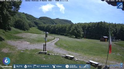 immagine della webcam nei dintorni di Menconico: webcam Santo Stefano d'Aveto