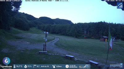 immagine della webcam nei dintorni di Borgo Val di Taro: webcam Santo Stefano d'Aveto
