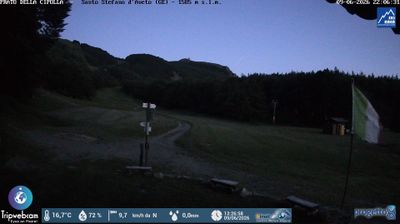 immagine della webcam nei dintorni di Bardi: webcam Santo Stefano d'Aveto