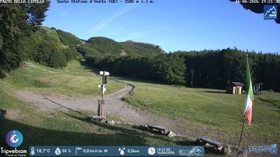 immagine della webcam nei dintorni di Brallo di Pregola: webcam Santo Stefano d'Aveto