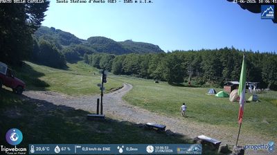 immagine della webcam nei dintorni di Varese Ligure: webcam Santo Stefano d'Aveto