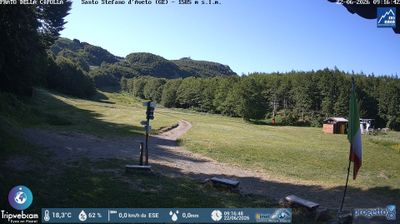 immagine della webcam nei dintorni di Varese Ligure: webcam Santo Stefano d'Aveto