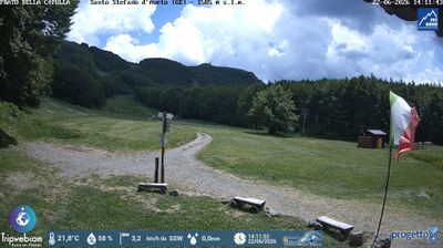 immagine della webcam nei dintorni di Varese Ligure: webcam Santo Stefano d'Aveto