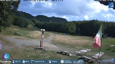 immagine della webcam nei dintorni di Passo del Penice: webcam Santo Stefano d'Aveto