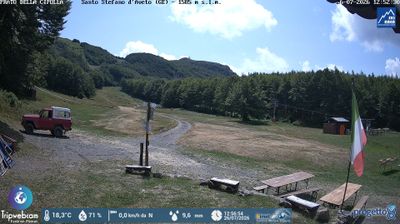 immagine della webcam nei dintorni di Menconico: webcam Santo Stefano d'Aveto