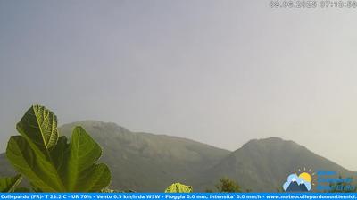 immagine della webcam nei dintorni di Frosinone: webcam Collepardo