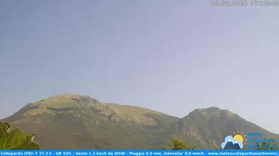 immagine della webcam nei dintorni di Camporotondo: webcam Collepardo
