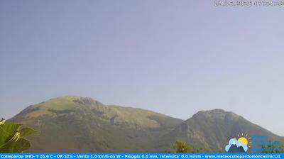 immagine della webcam nei dintorni di Ferentino: webcam Collepardo