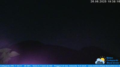 immagine della webcam nei dintorni di Piglio: webcam Collepardo