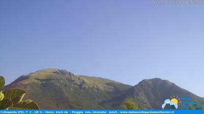immagine della webcam nei dintorni di Campo Catino: webcam Collepardo